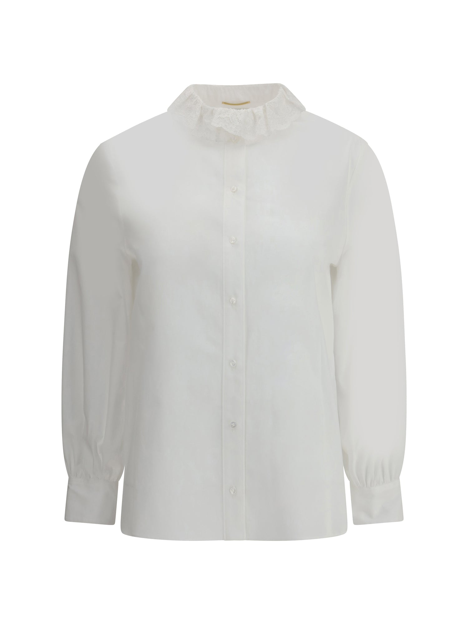 SAINT LAURENT 36 cotton poplin shirt