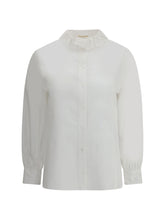 SAINT LAURENT 36 cotton poplin shirt