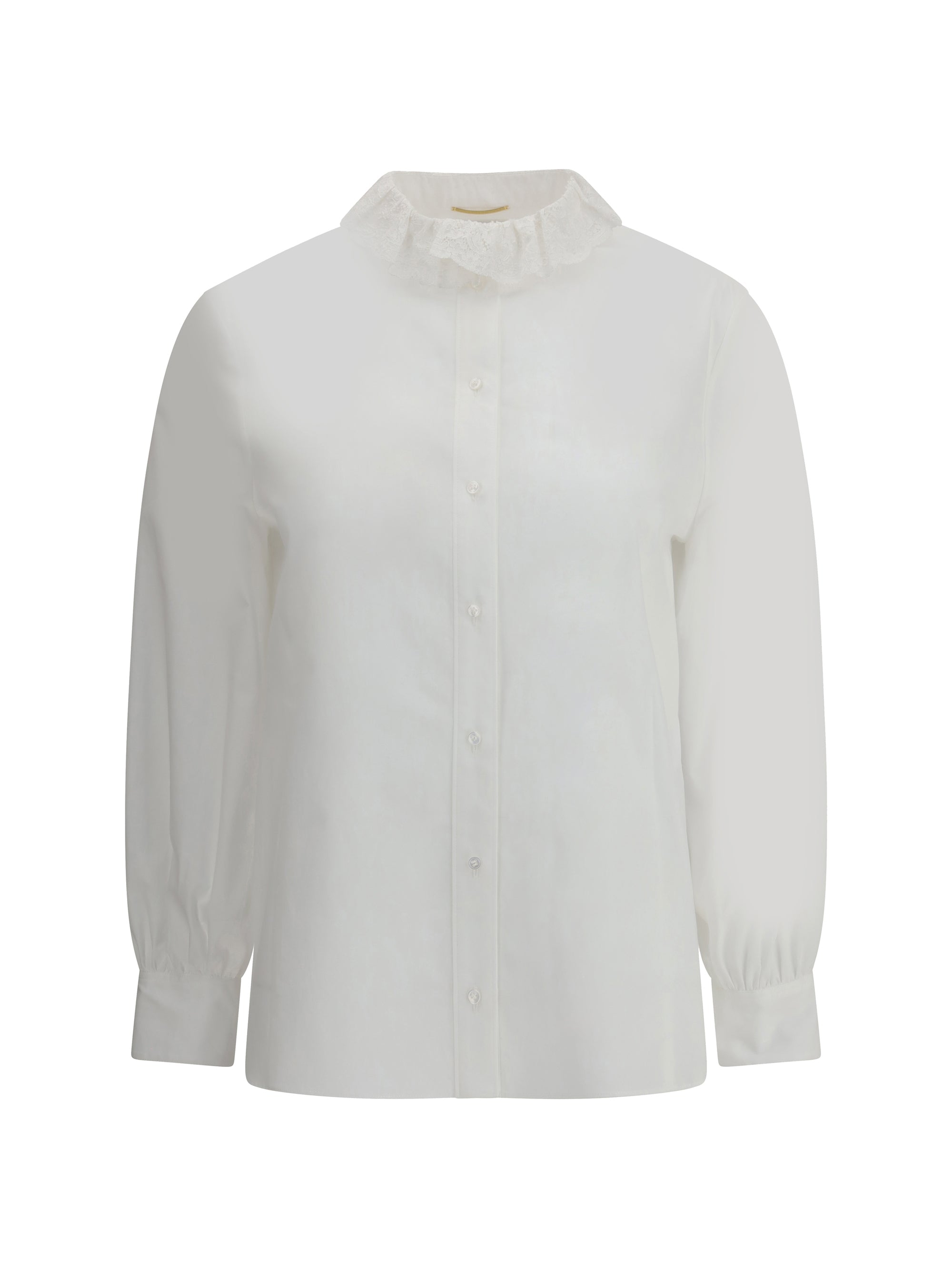 SAINT LAURENT 36 cotton poplin shirt