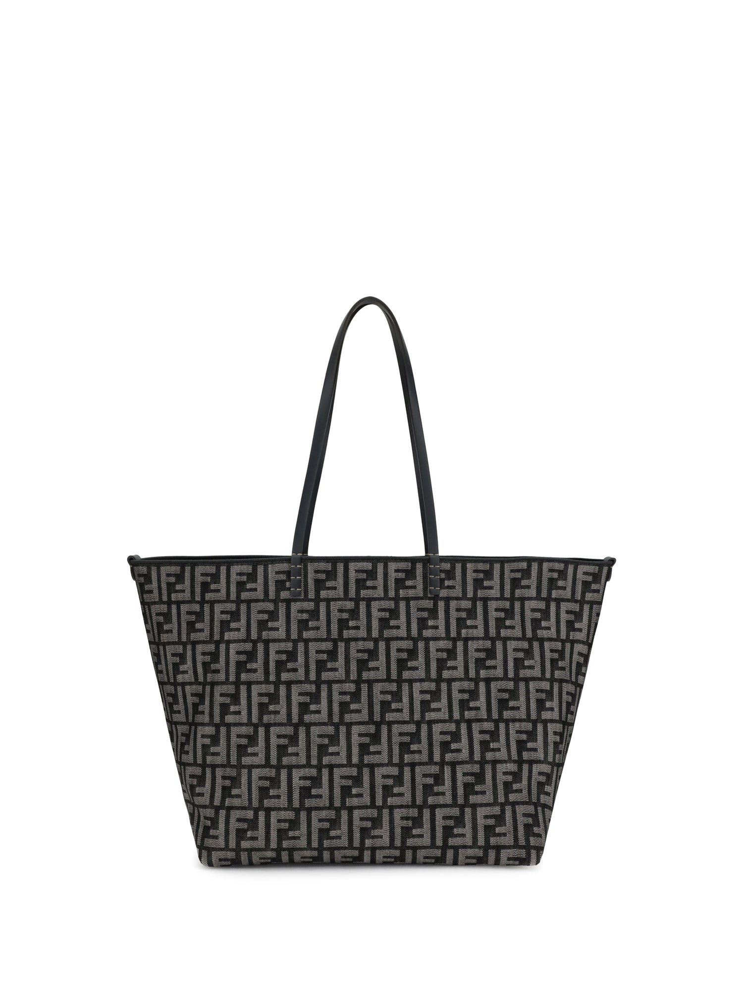 FENDI OS roll large shopper bag with all-over ff motif