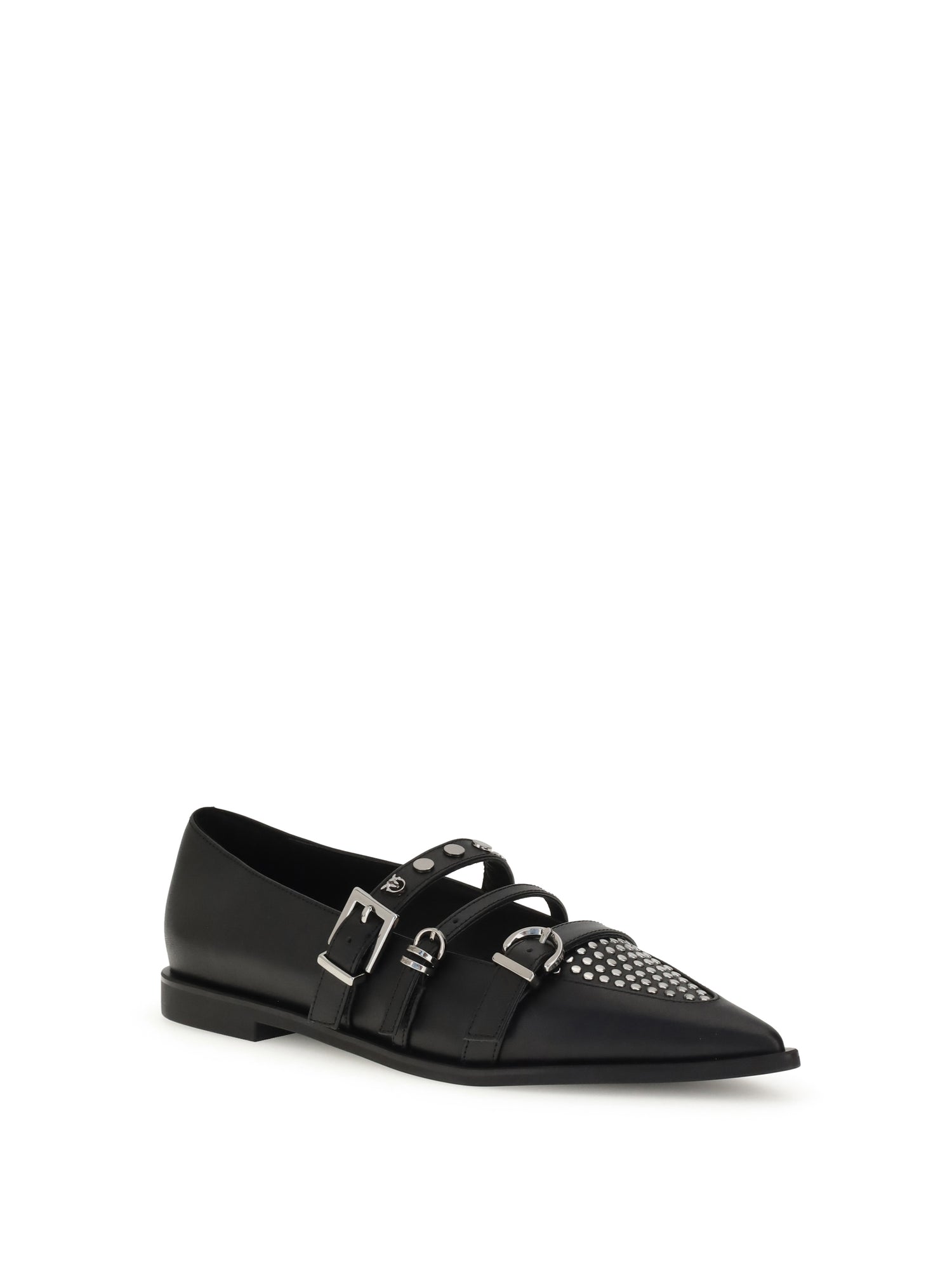 PINKO 36 studded ballerinas