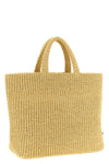 crochet raffia shopping bag