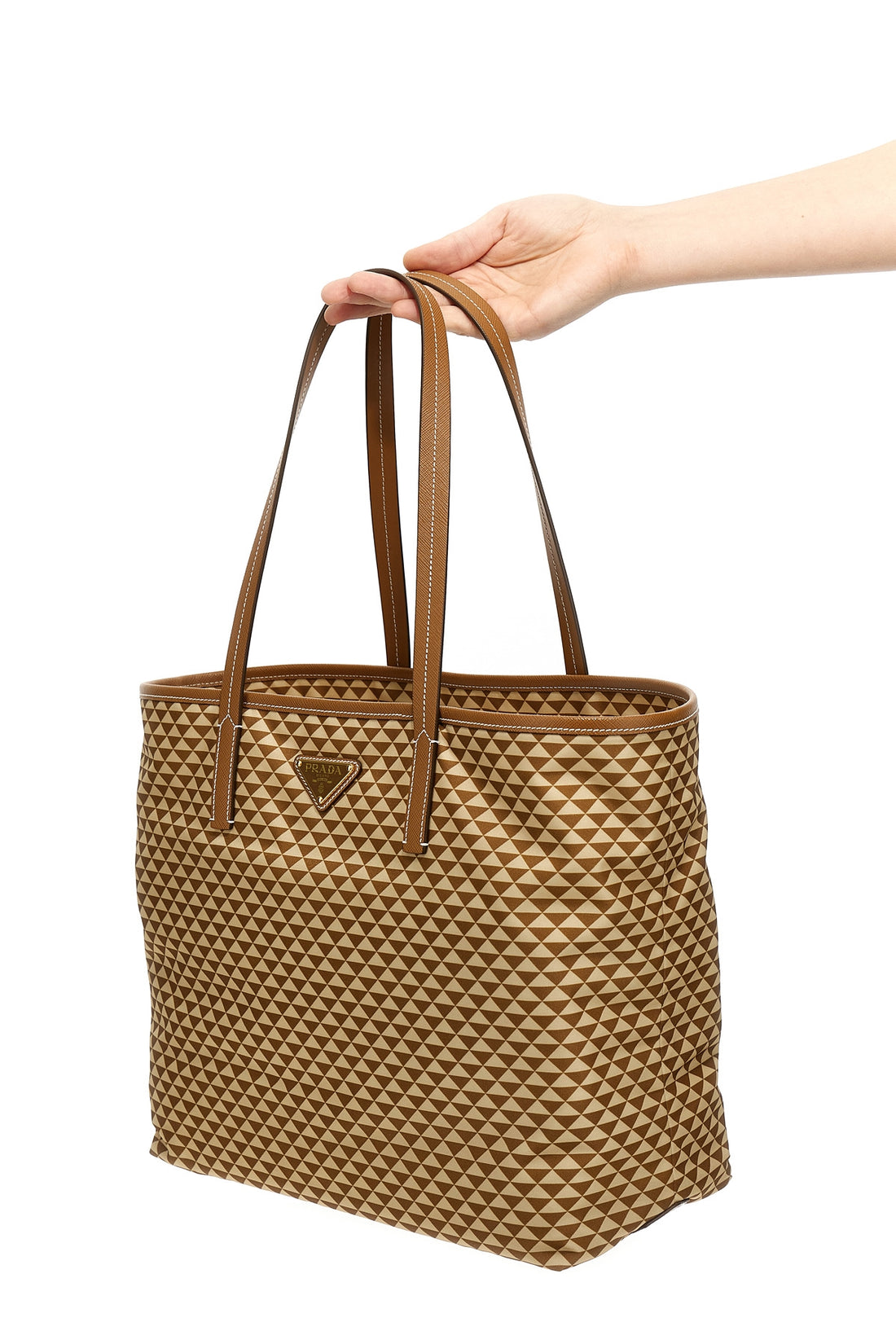 PRADA OS prada symbole shopping bag in tria fabric