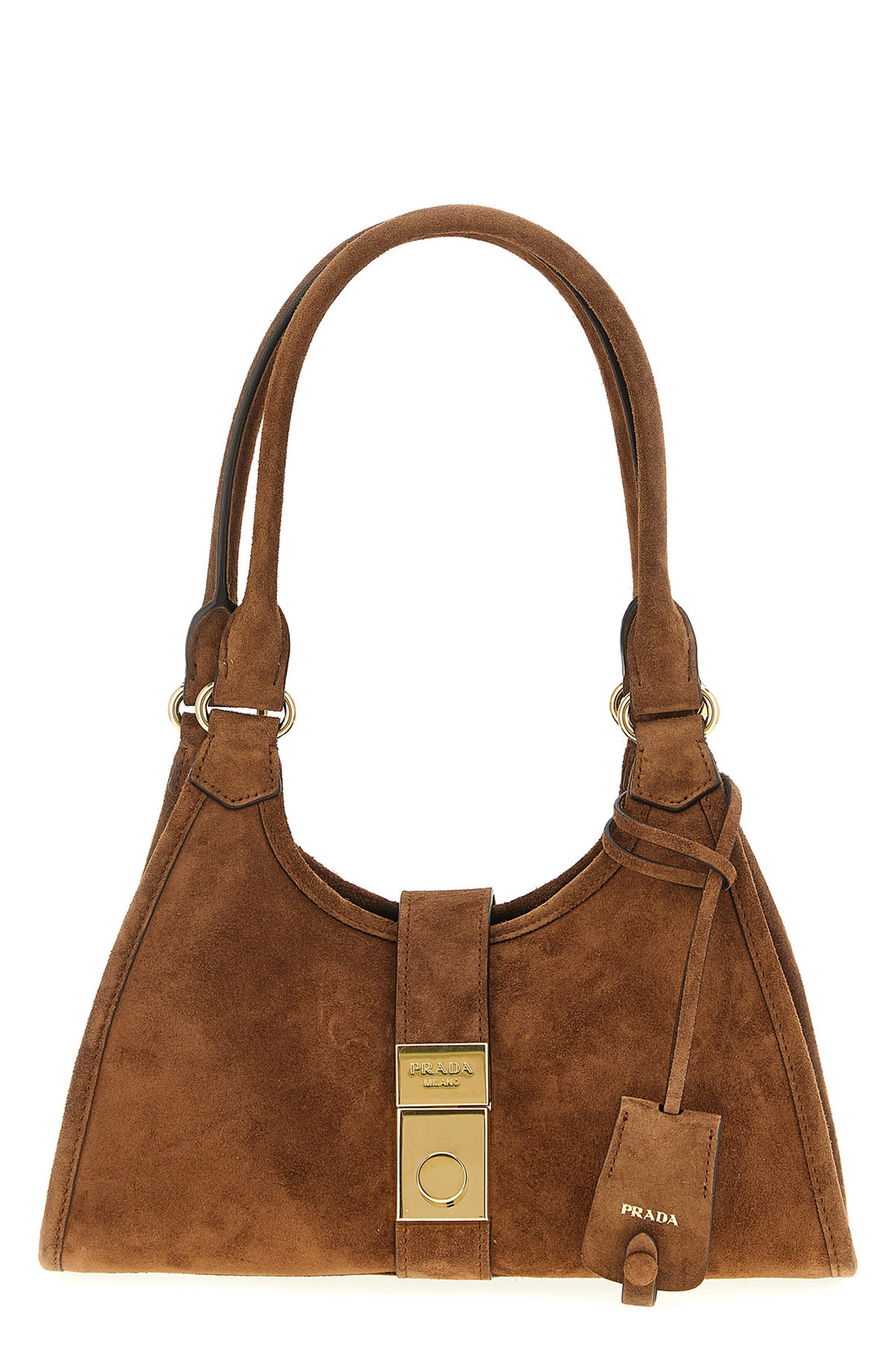 PRADA OS small suede shopper