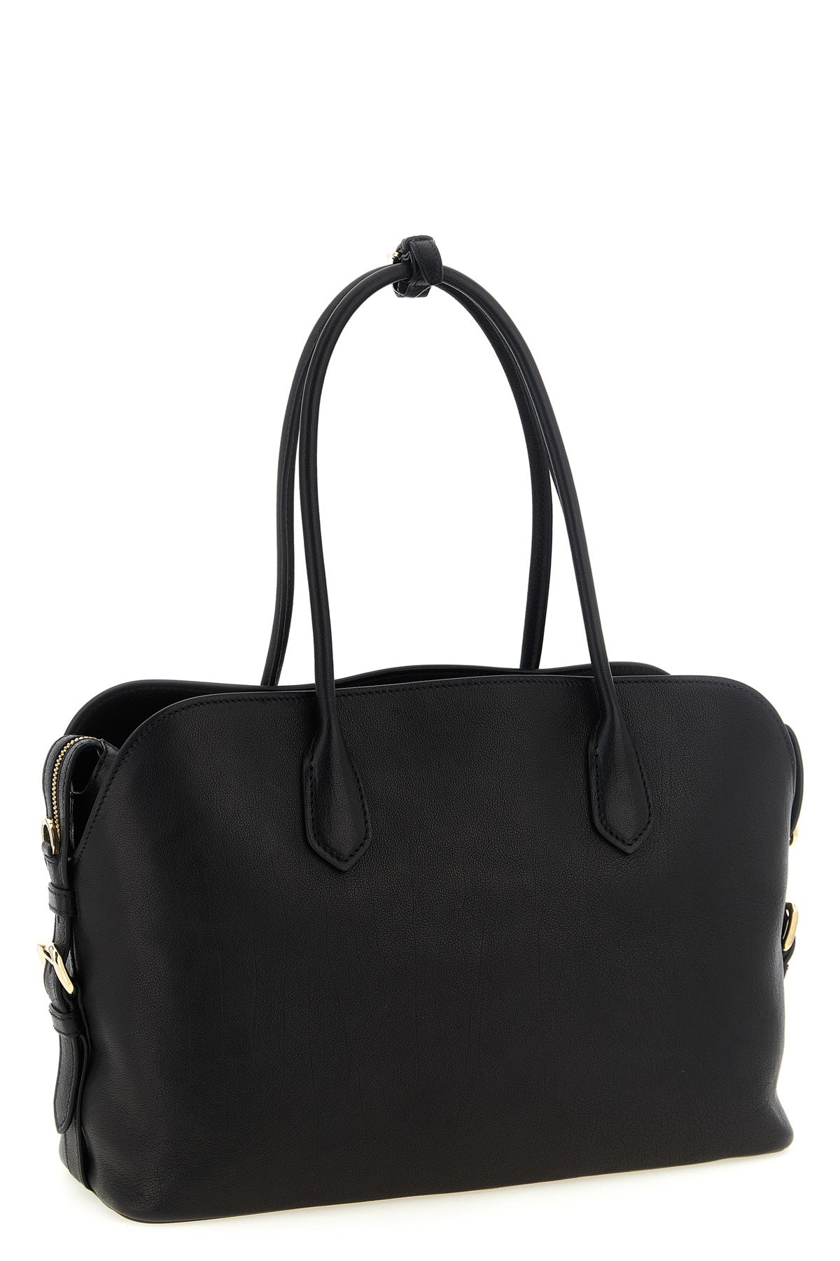 large shopping bag in buffalo leather