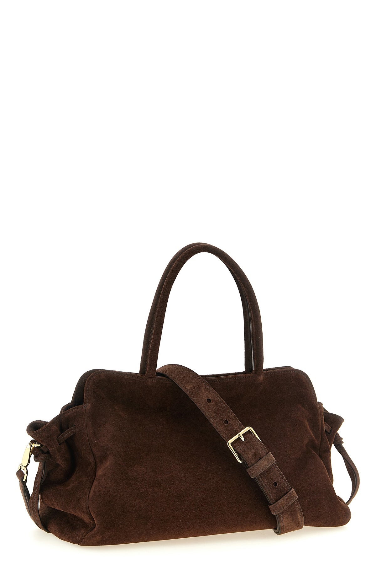 the prada prada carry large suede shoulder bag embodies a deconstructed and ta