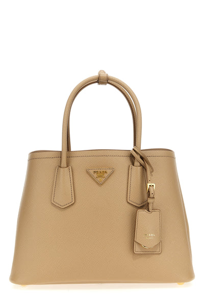 saffiano leather handbag