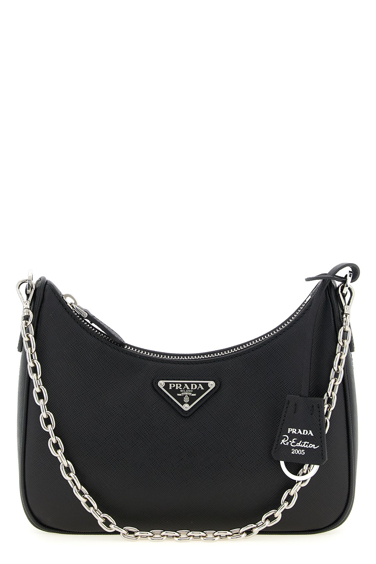 re-edition 2005 lux saffiano crossbody bag embellished