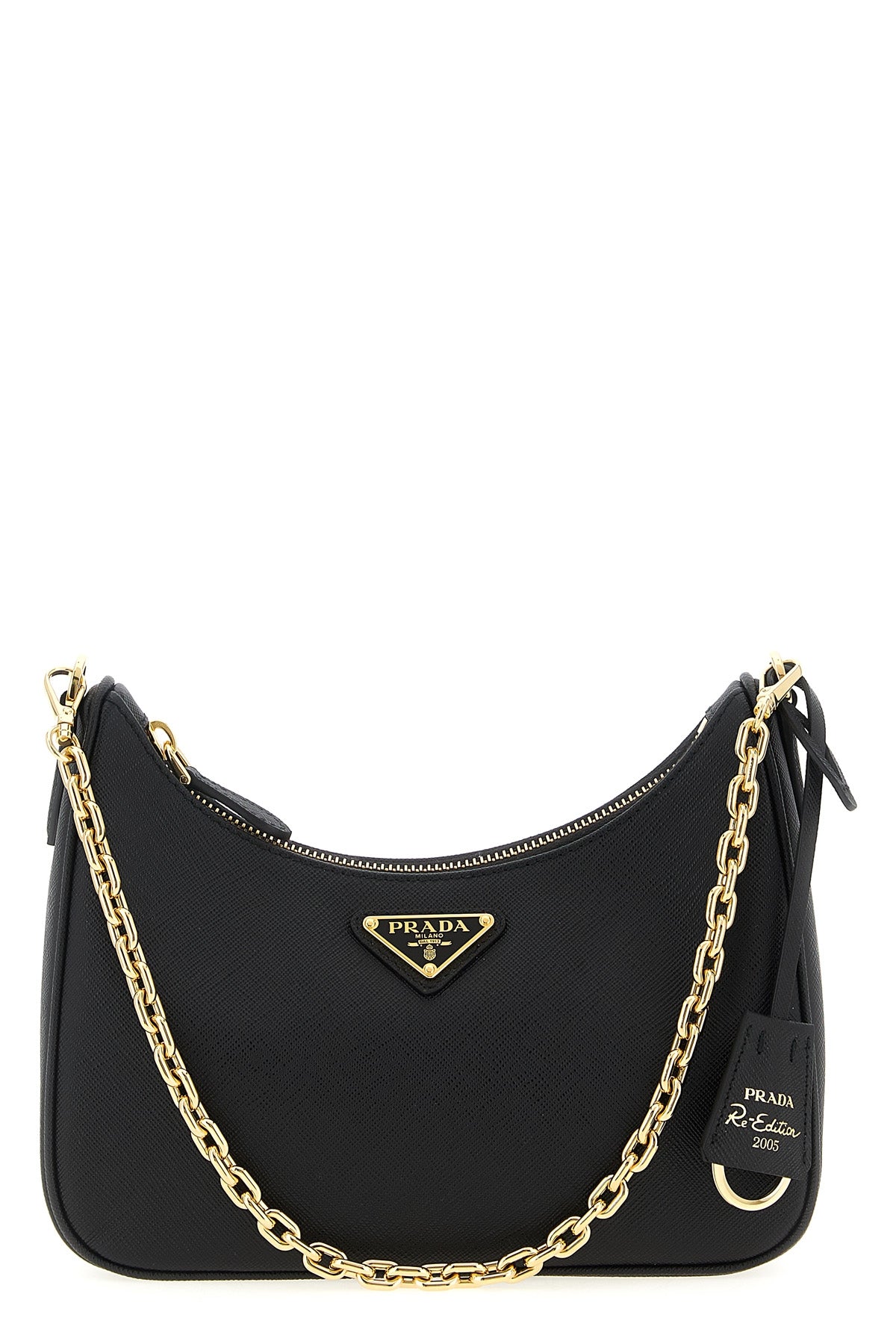 prada re-edition 2005 shoulder bag in saffiano leather