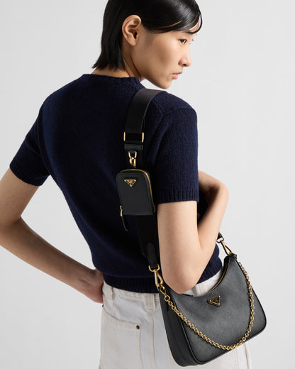 Re-Edition 2005 Saffiano Leather Shoulder Bag