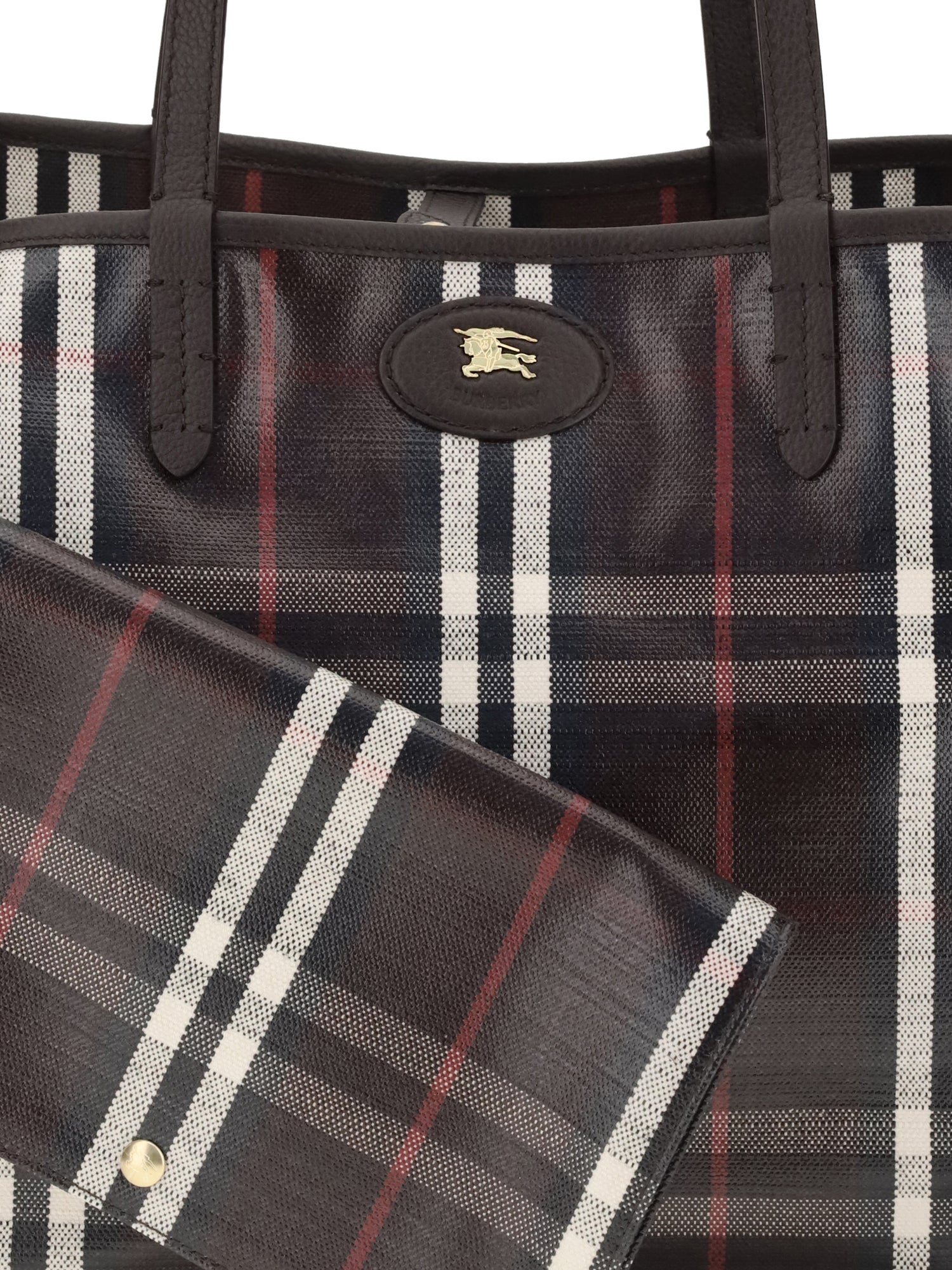 BURBERRY OS medium highlands tote bag
