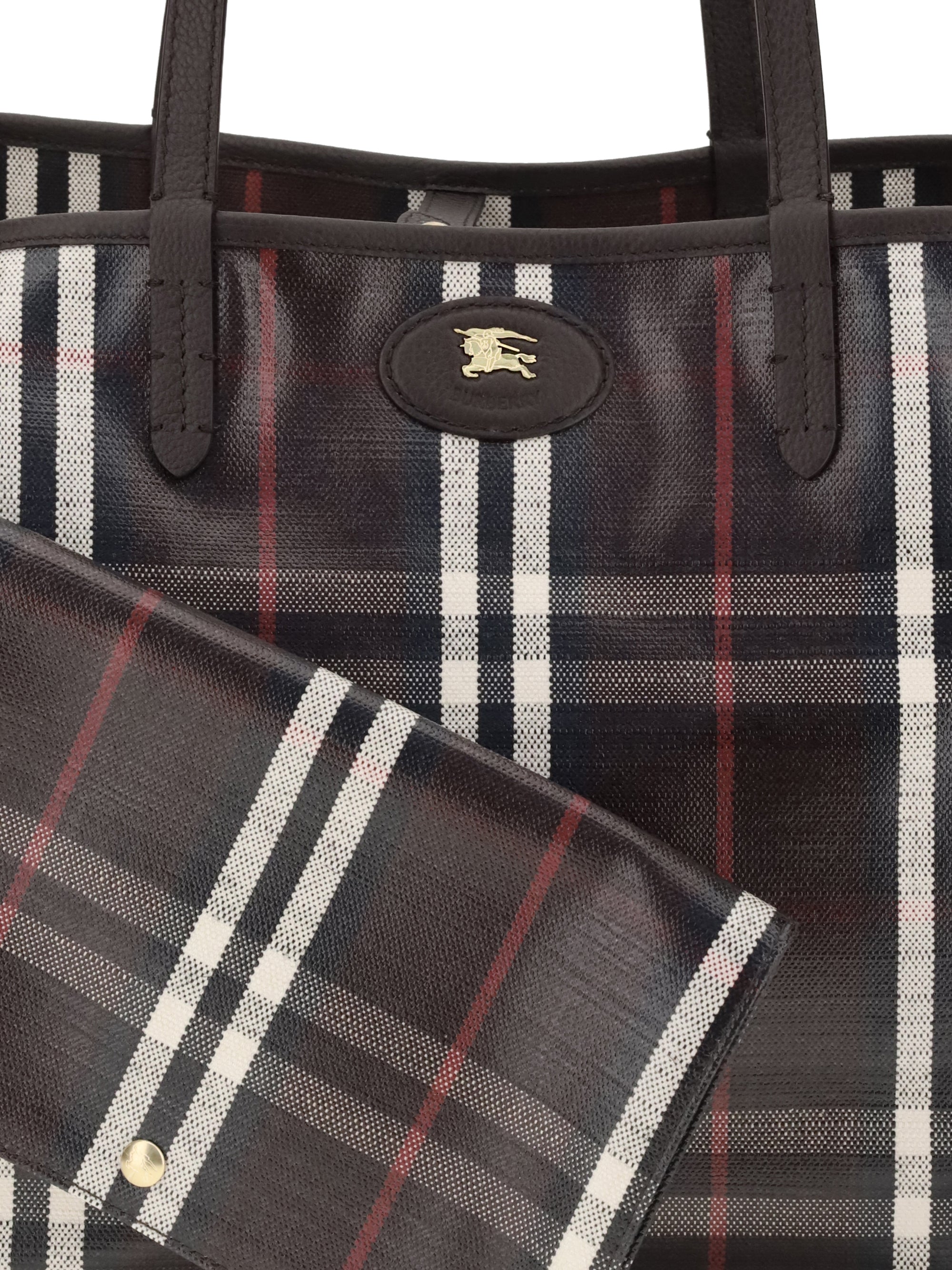 BURBERRY OS medium highlands tote bag
