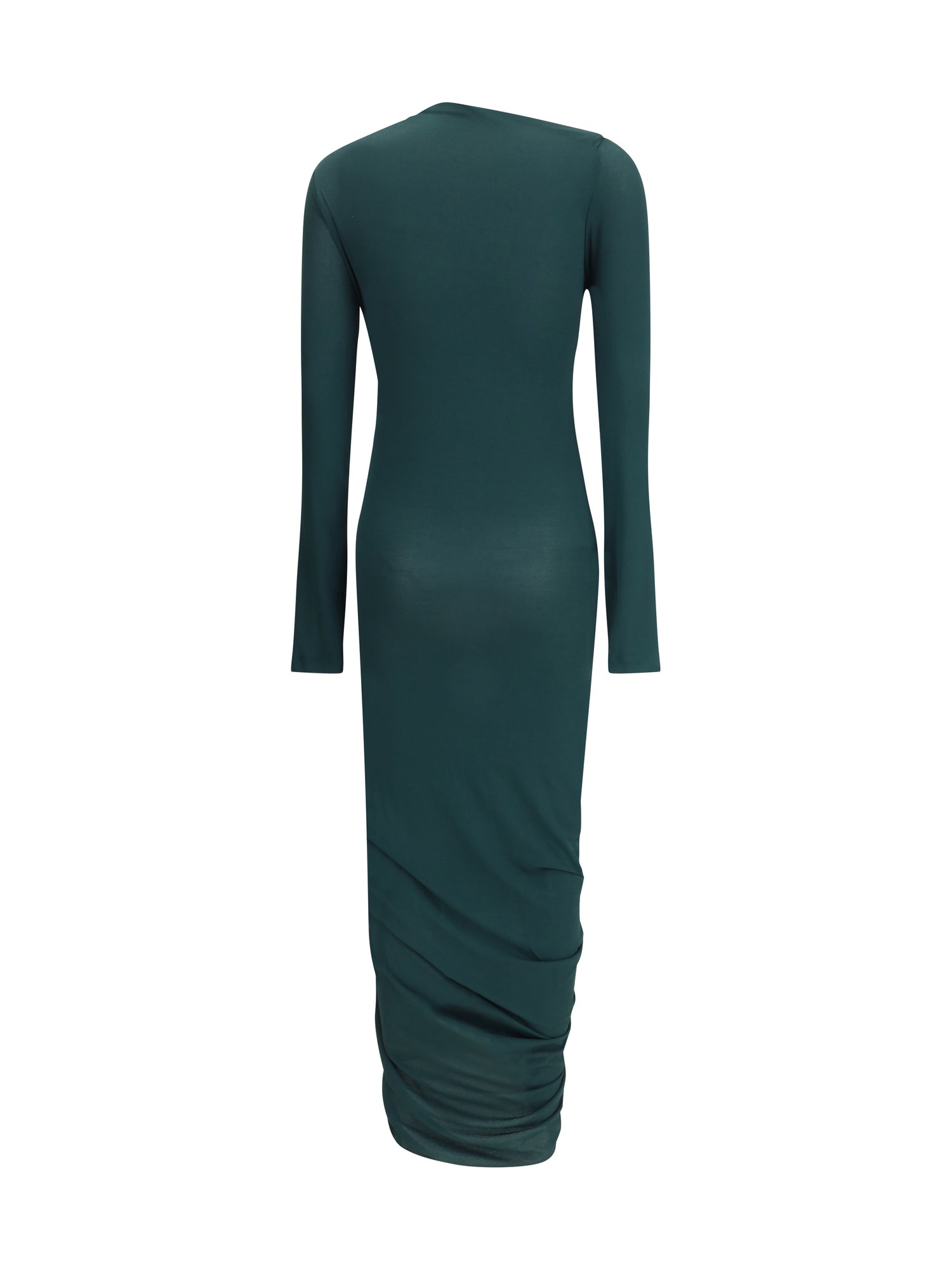 FERRAGAMO 38 draped midi dress