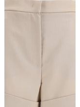 MAX MARA 38 mohair and silk canvas shorts 