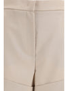 mohair and silk canvas shorts