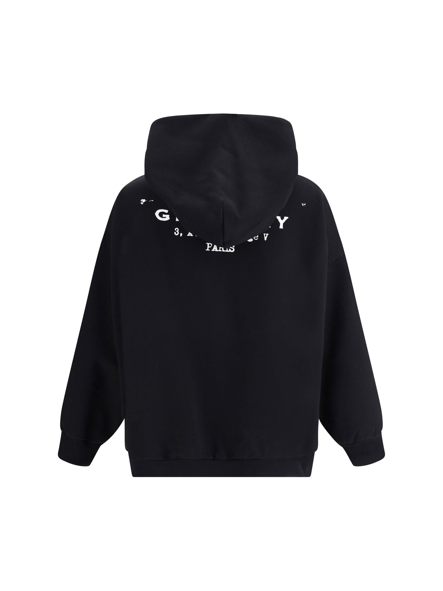 GIVENCHY L black hoodie in cotton