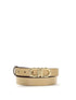 FERRAGAMO 75 adjustable and reversible gancini leather belt