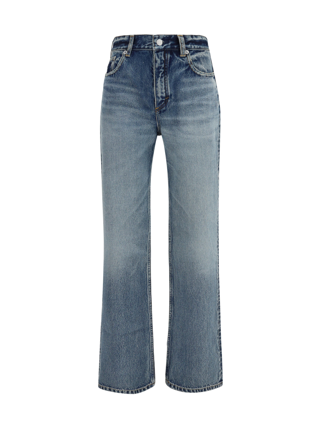 ALAIA 28 straight-leg denim jeans