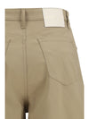 five-pocket stretch cotton pants