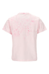 we love our customers tie-dye-effect cotton t-shirt
