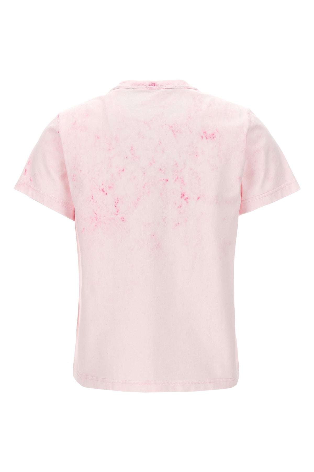 we love our customers tie-dye-effect cotton t-shirt