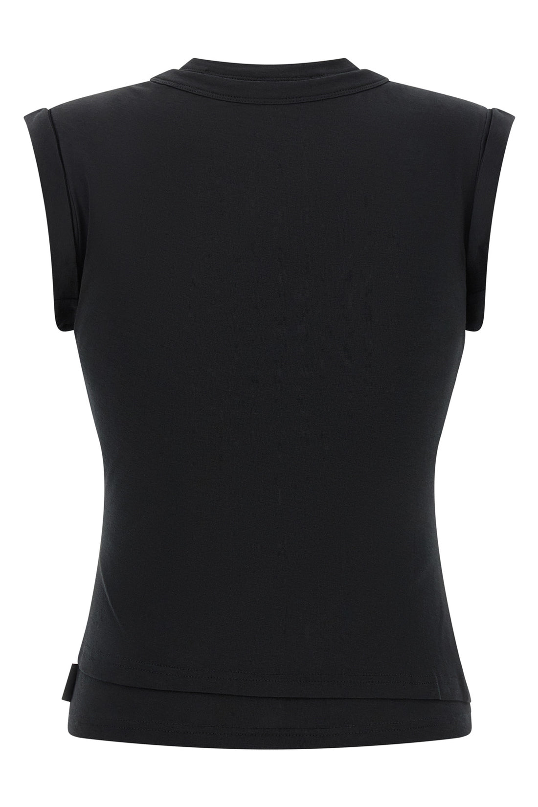 ALEXANDER WANG M the alexander wang twisted bust layered tank top redefines the codes of everyd
