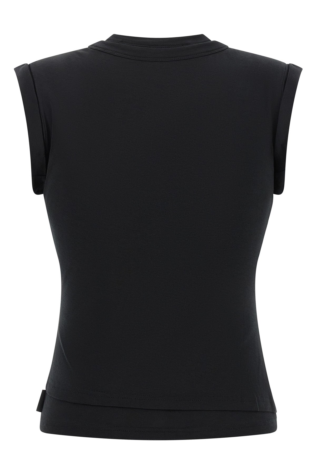 the alexander wang twisted bust layered tank top redefines the codes of everyd