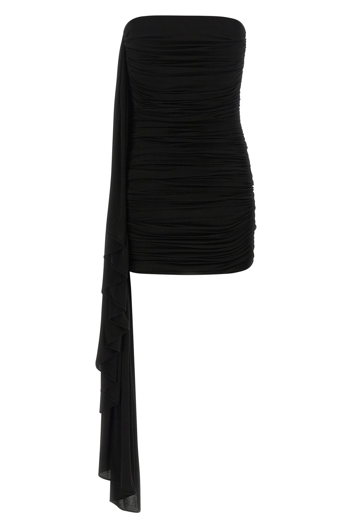 the alexander wang mini dress is distinguished by a sartorial construction that
