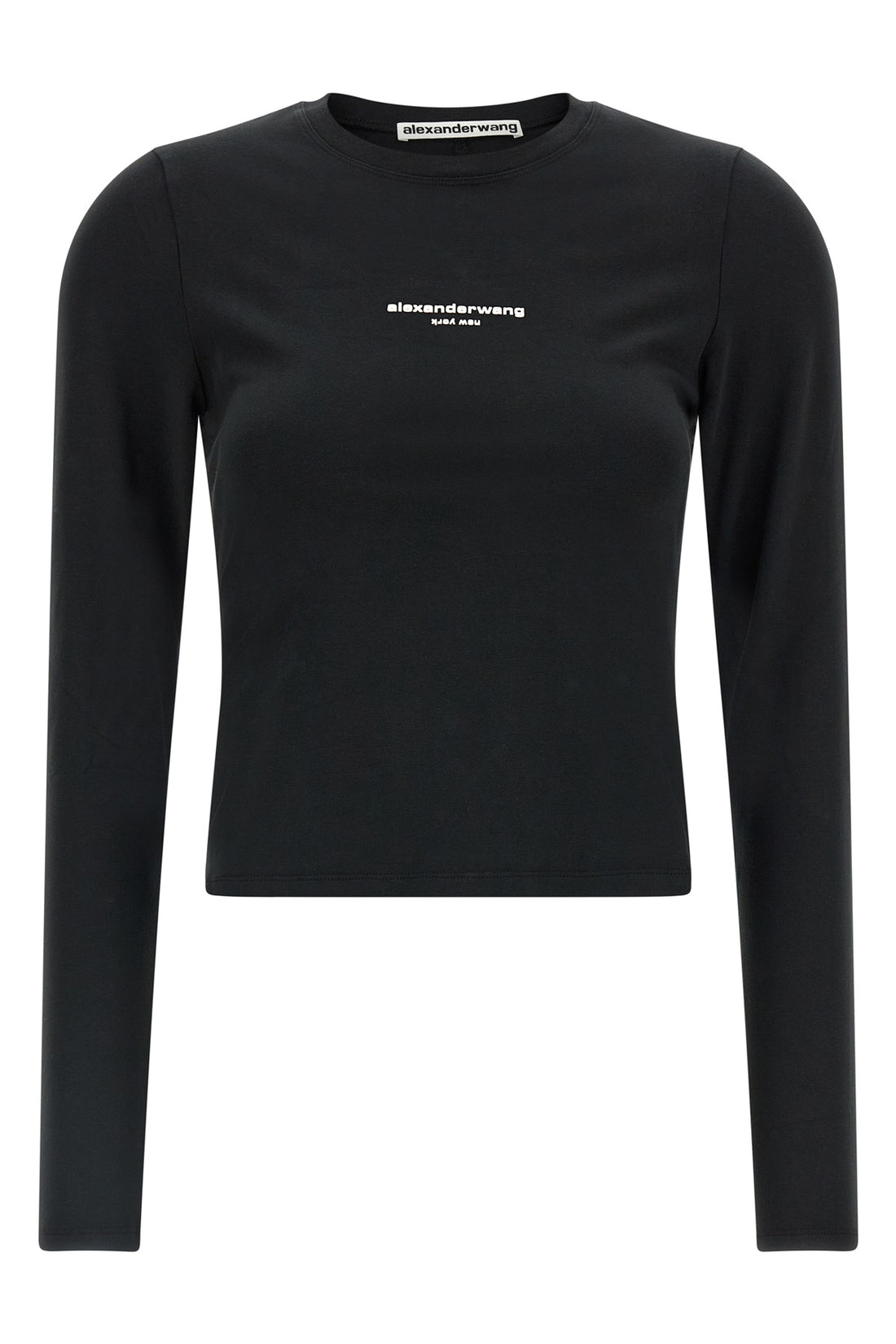 ALEXANDER WANG L the alexander wang long-sleeved t-shirt redefines the codes of essential clothin