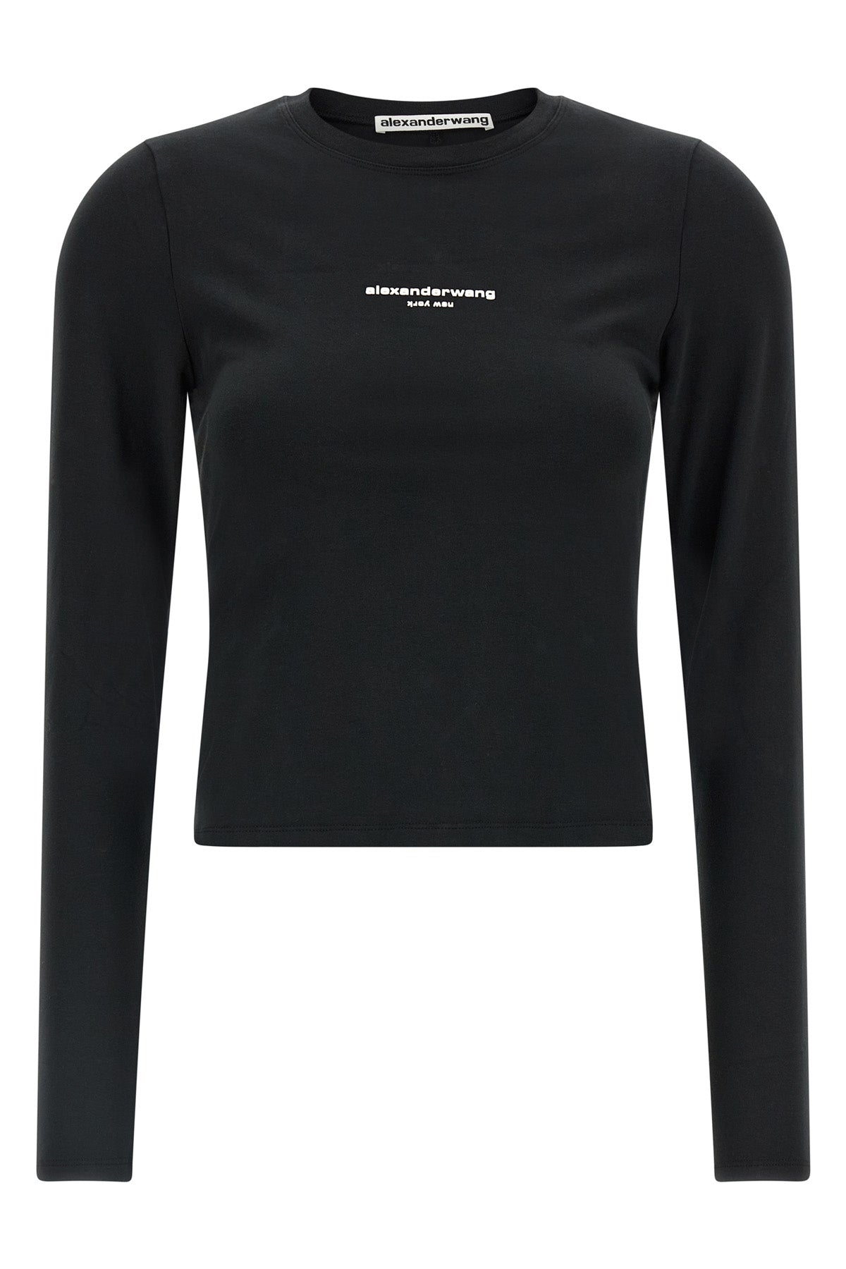 the alexander wang long-sleeved t-shirt redefines the codes of essential clothin