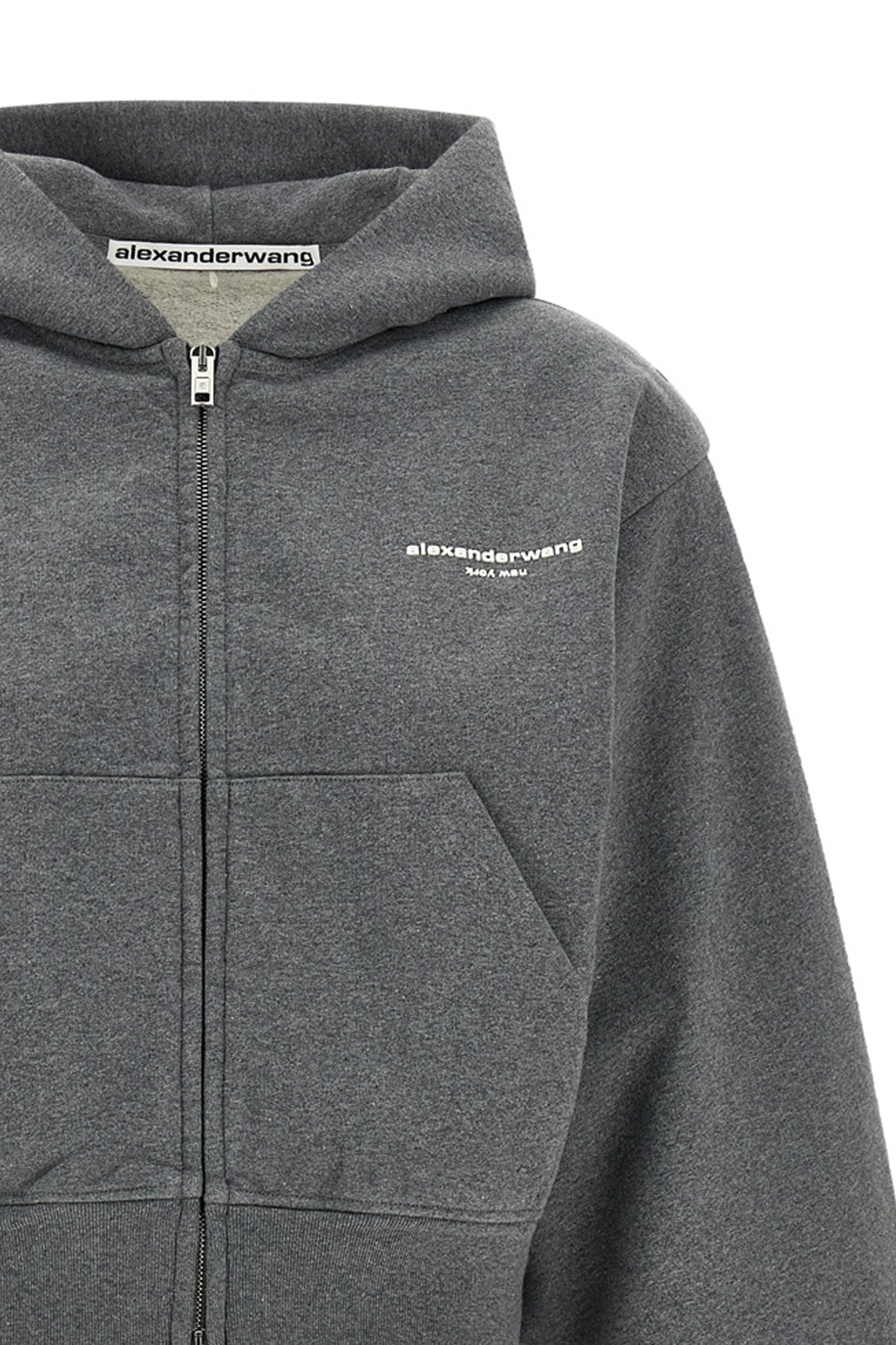 the alexander wang zip-up sweatshirt