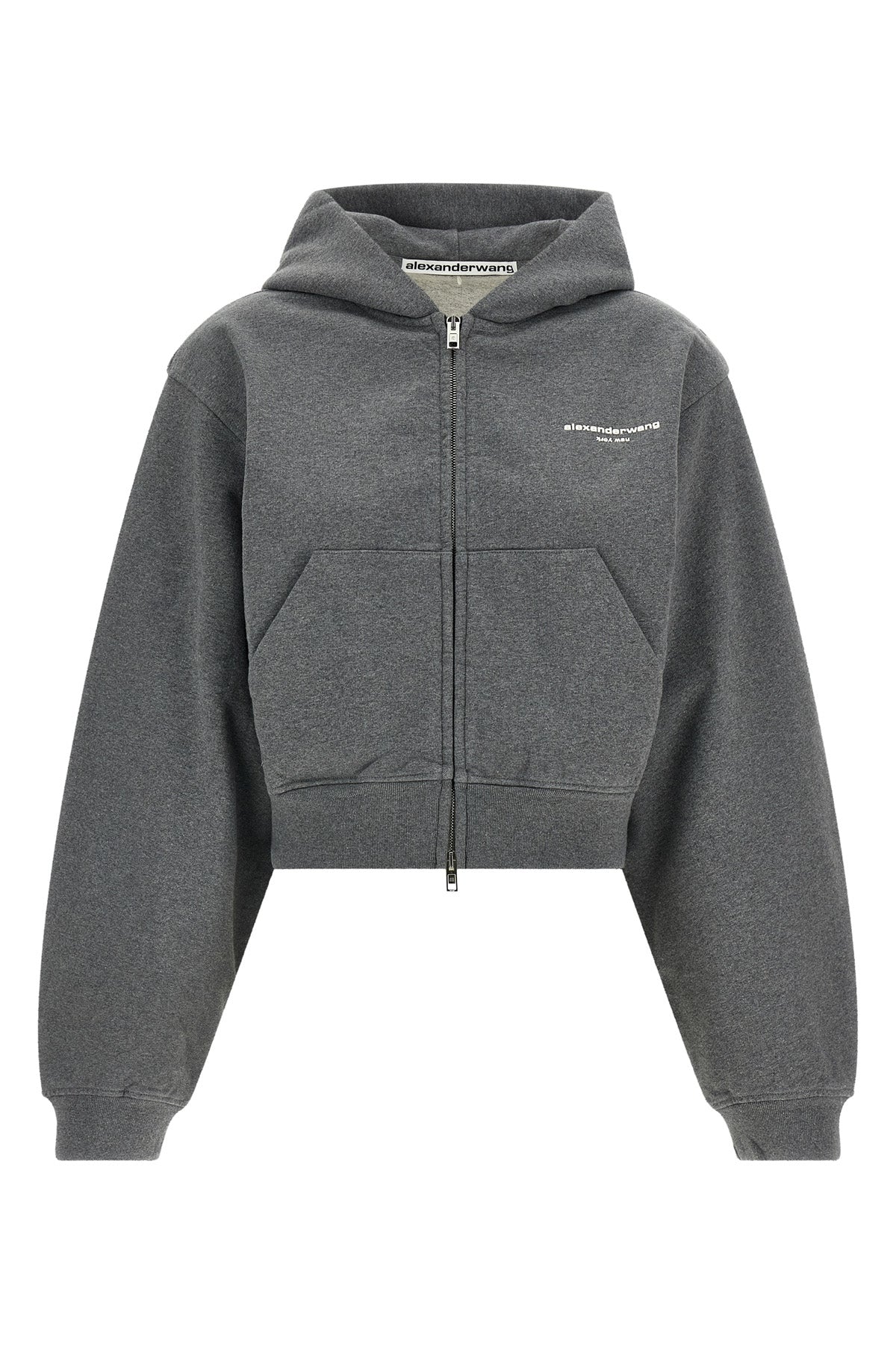 the alexander wang zip-up sweatshirt