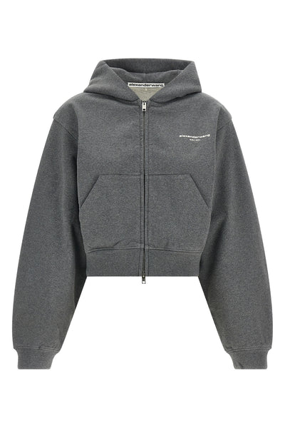 the alexander wang zip-up sweatshirt