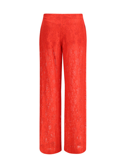 ERMANNO SCERVINO 40 sheer trousers