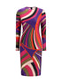 PUCCI 40 fitted long sleeve midi dress