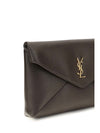 envelope leather clutch