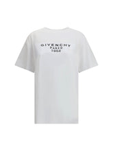 GIVENCHY M boxy cotton t-shirt with givenchy tape print