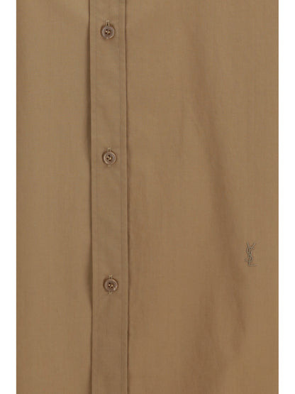 SAINT LAURENT 38 cassandre shirt with long sleeves