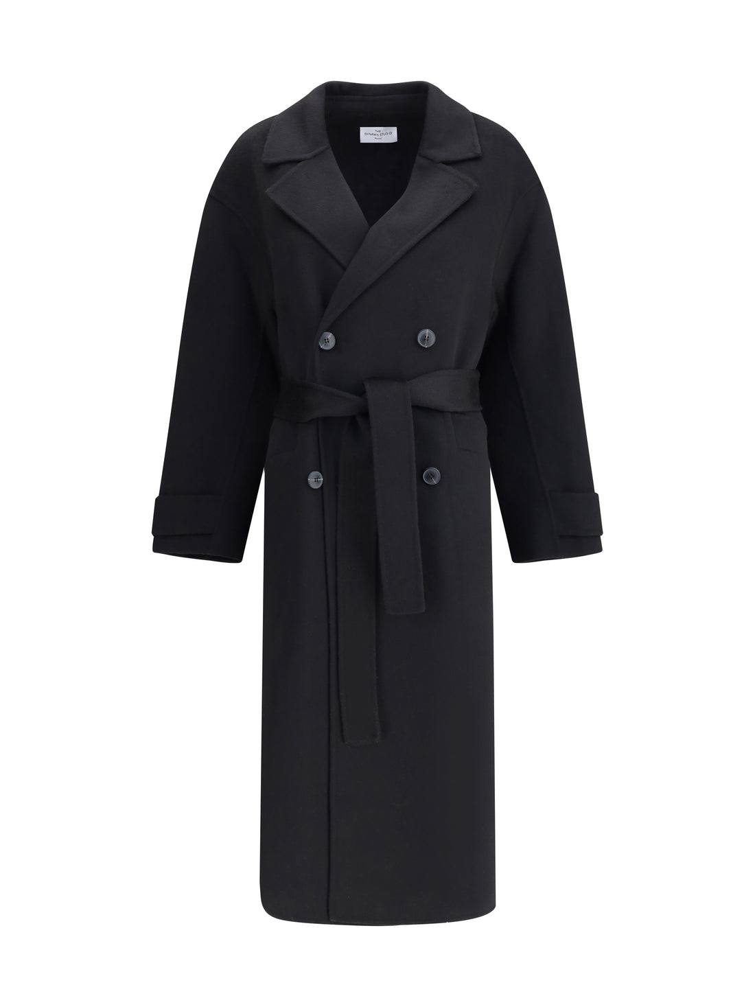 DYNAMIS STUDIO 42 double-breasted long coat