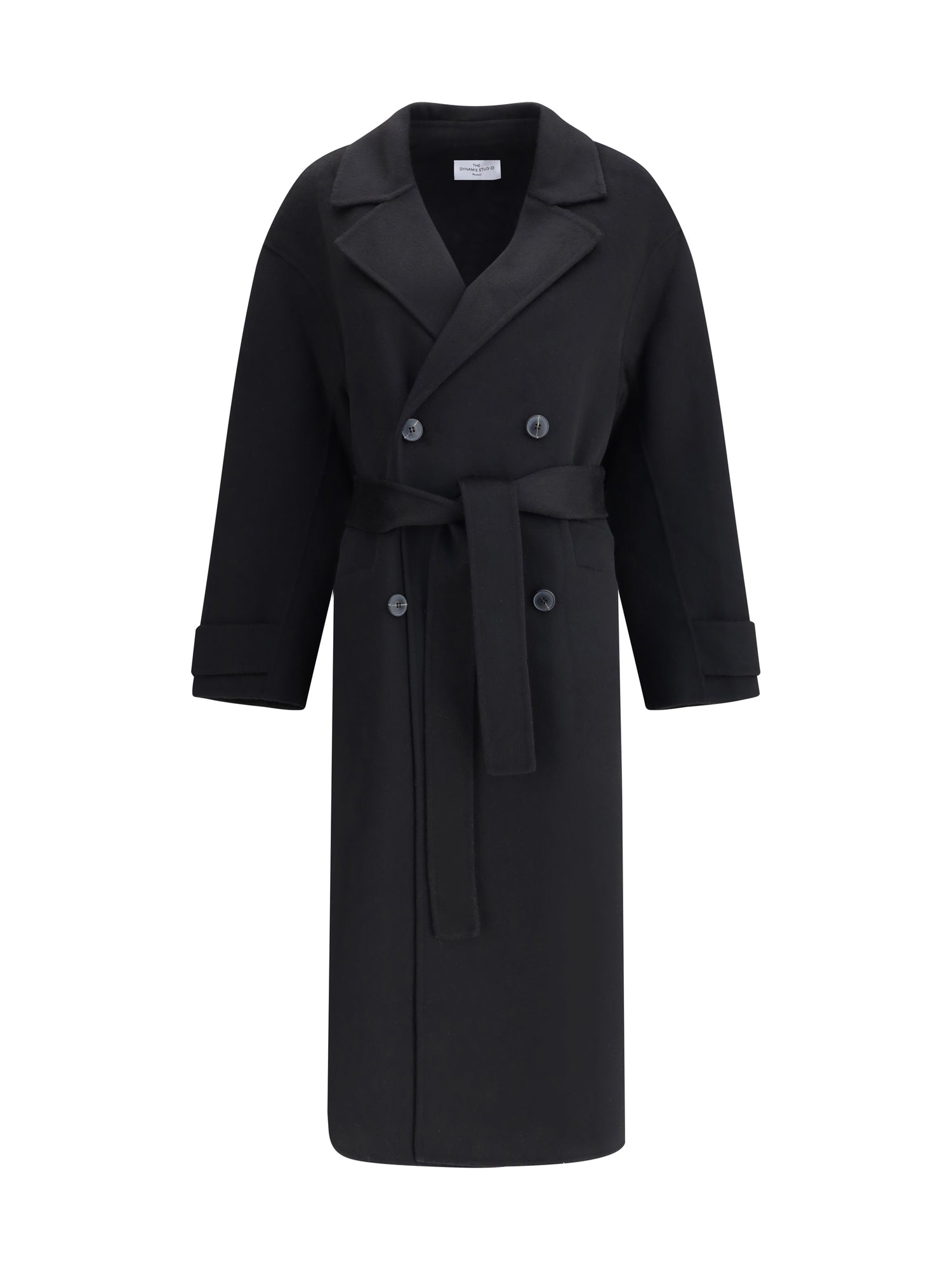DYNAMIS STUDIO 42 double-breasted long coat