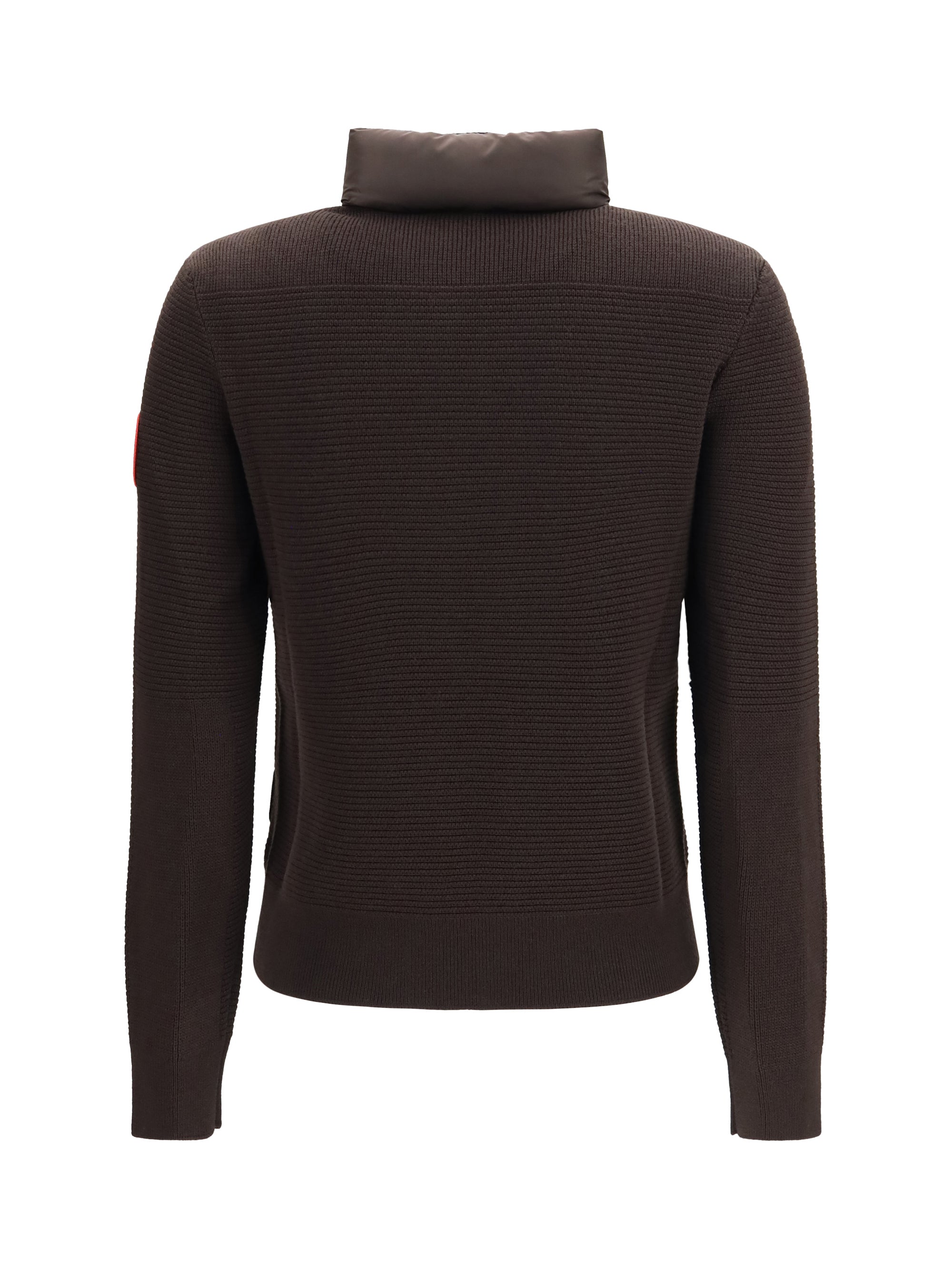 hybridge down jacket