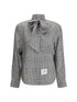 THOM BROWNE 38 hunting tweed silk twill shirt