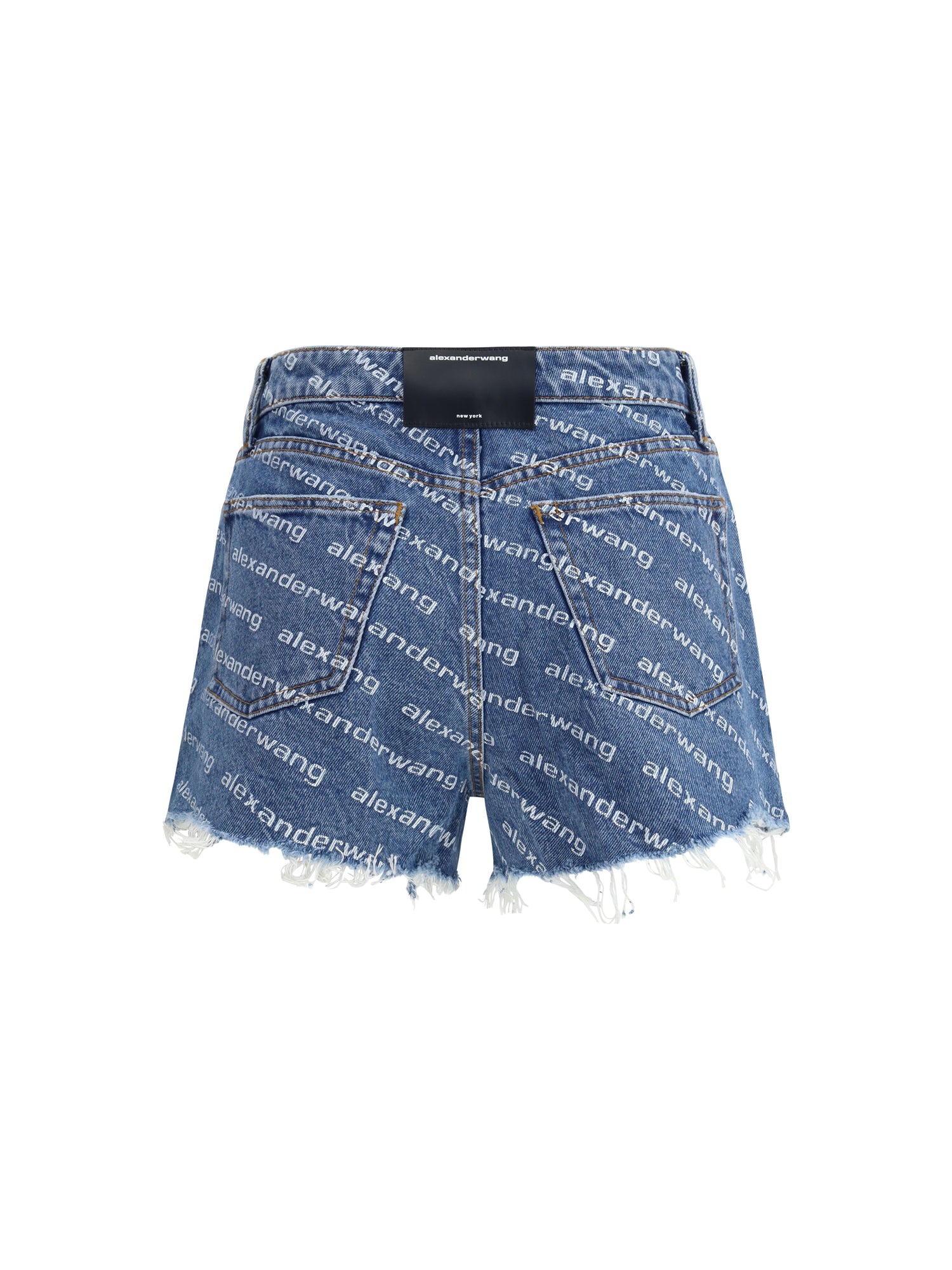 ALEXANDER WANG 26 bite denim shorts