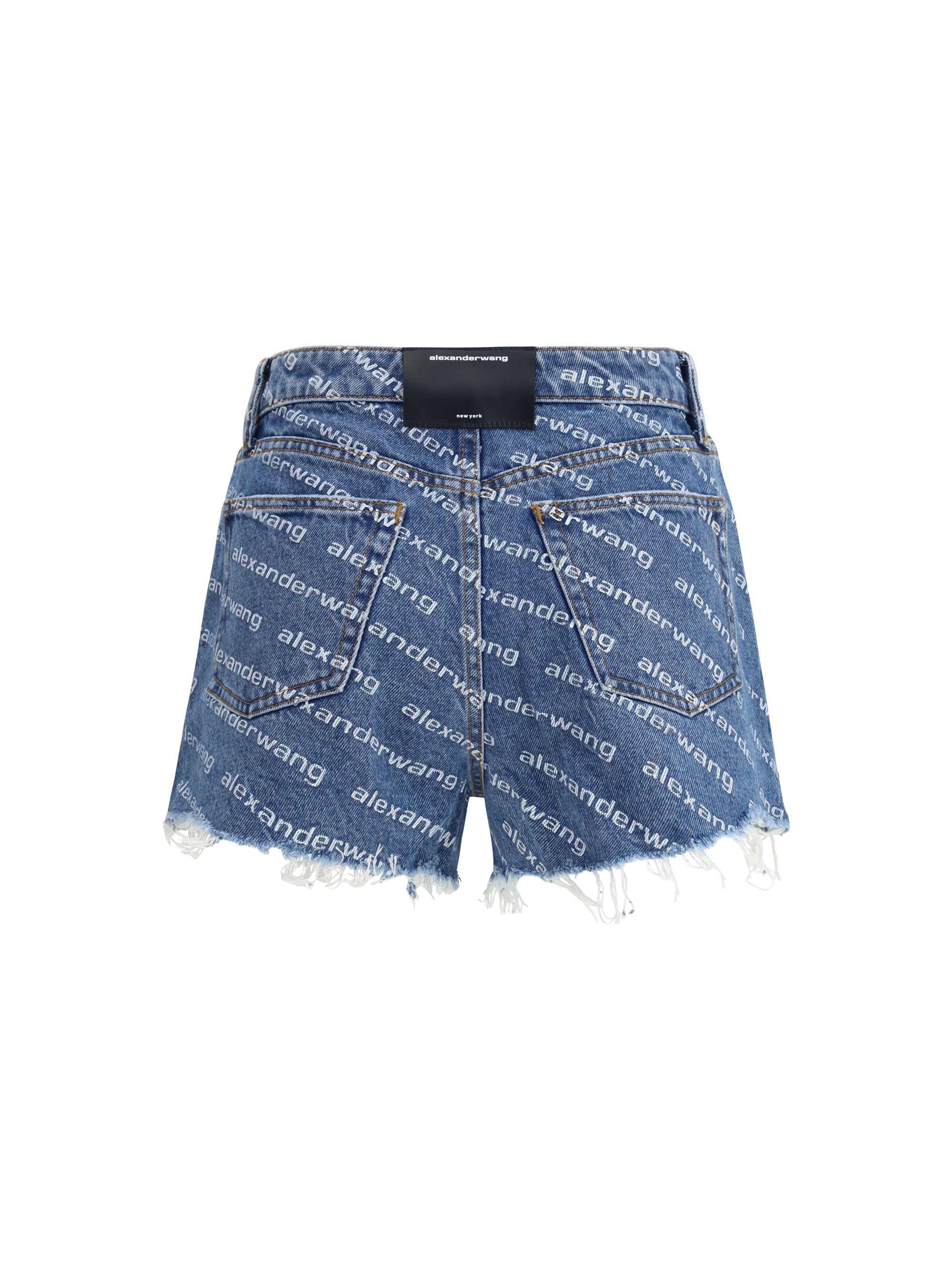 ALEXANDER WANG 26 bite denim shorts