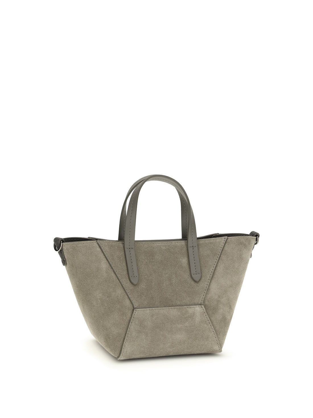 BRUNELLO CUCINELLI OS suede shoulder bag