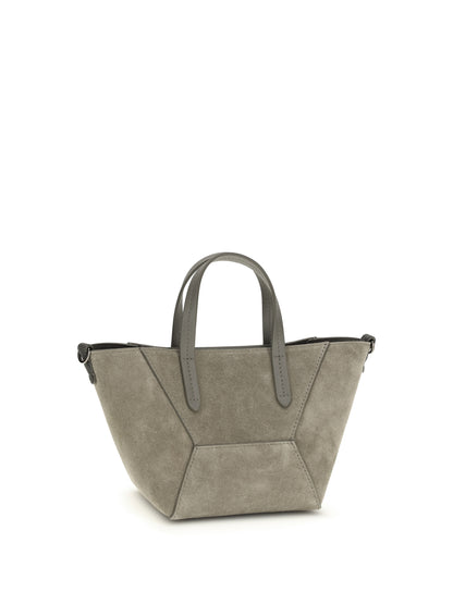 BRUNELLO CUCINELLI OS suede shoulder bag