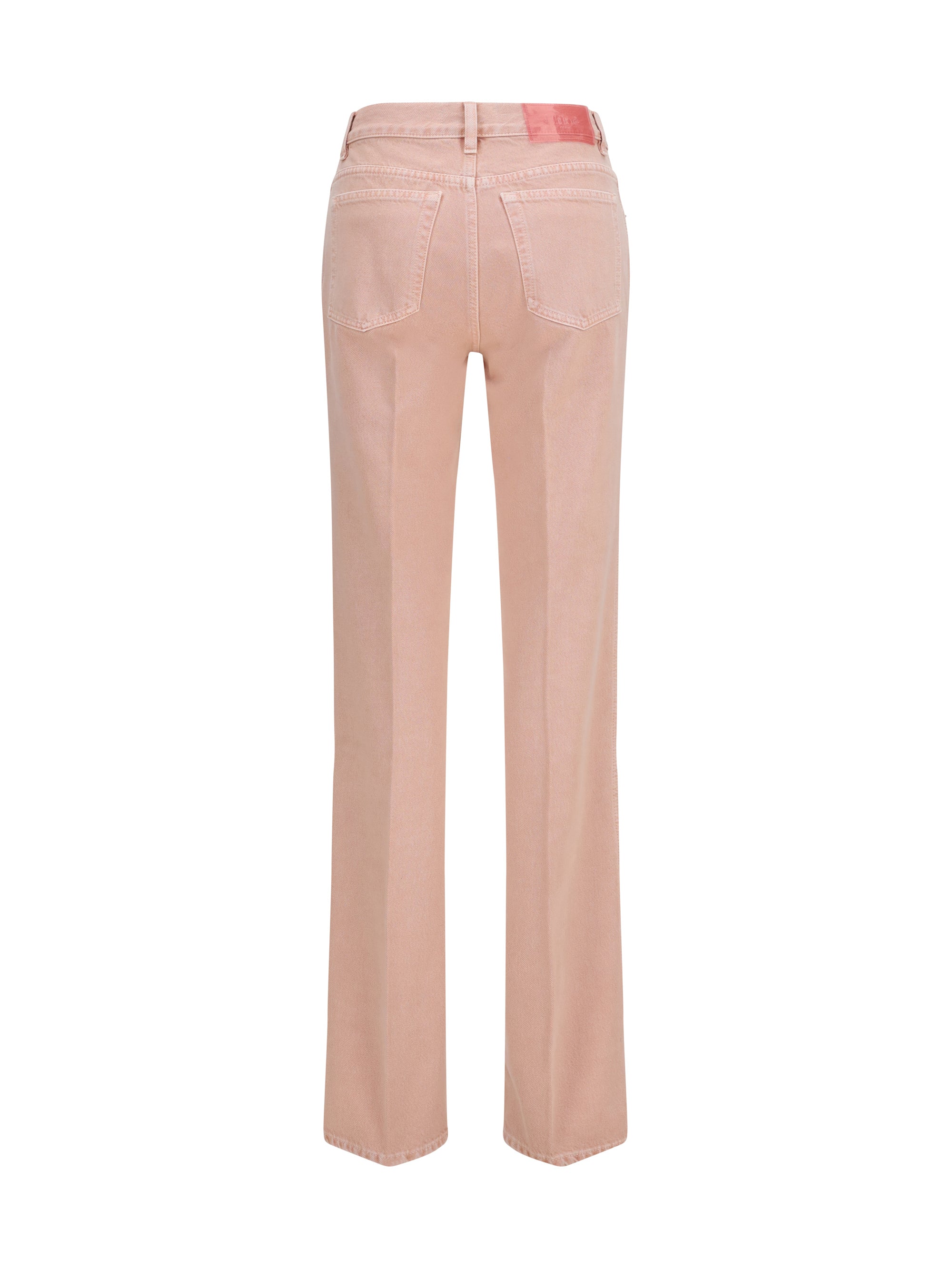 straight-leg jeans