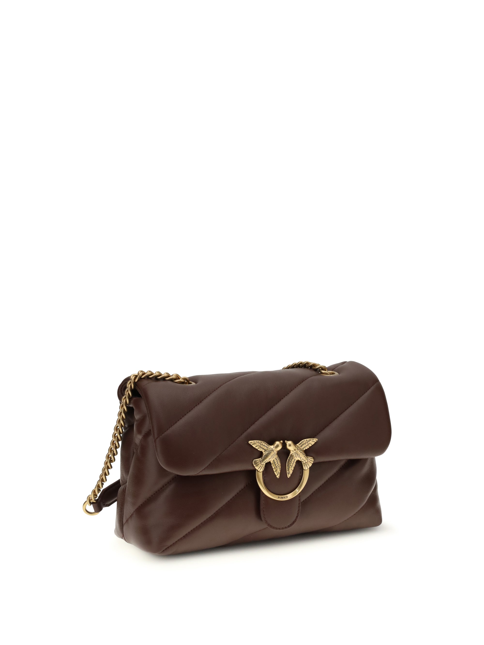 love classic leather shoulder bag