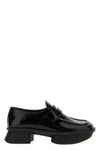 equal loafers in shiny leather