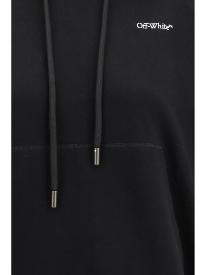 OFF-WHITE M half arrow hoodie 